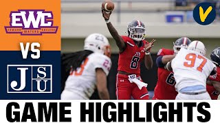 Edward Waters vs Jackson State Highlights | 2021 Spring FCS College Football Highlights