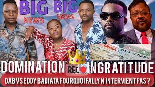 DAB VS BADIATA POURQUOI FALLY N'INTERVIENT PAS?INGRATITUDE SONGISONGI COMPLOT ET HIPOCRISIE