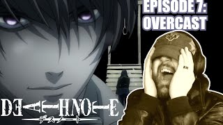 I. AM. KIRA!!!!!!!!!! Death Note [Episode 7: Overcast] | REACTION