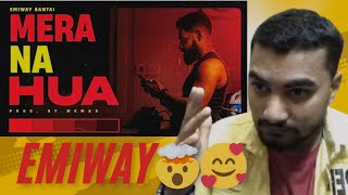 |Emiway bantai|mera na Hua| song 🥰|reaction|prod by memax|[nikhil reaction]