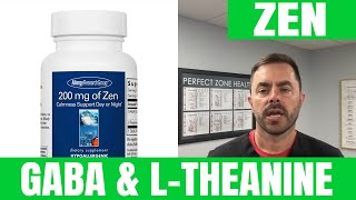 Allergy Research Group Zen Review - GABA and L-Theanine Nootropic. Natural Stress Relief