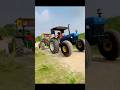 john deere 5050d vs new holland 5620 tractor tochan short video #johndeere #newholland #tochan