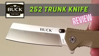 Buck 252 Trunk Knife Review