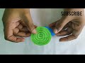 making paper snail using origami