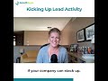 demand generation kicking up lead activity