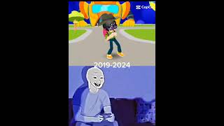 Evolution Of Me and Pk xd 2019-2024 #pkxd #fypシ #sad #pkxduniverse #nostalgia #2019 #2024 #evolution