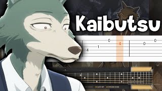 Beastars Season 2 OP - Kaibutsu (Yoasobi) - Guitar tutorial (TAB)