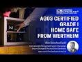 AG03 Certified Grade 1 Home Safe From Wertheim