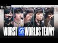 Building The WORST Possible Worlds Winning Roster | Shut Up and Scale