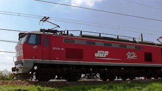 レッドサンダーEF510-16牽引高速貨物4091ﾚ 吹田→東青森