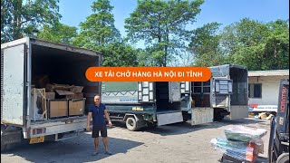 Xe Tải Chở Hàng - Nghề Tài Xế Vất Vả Lương Thấp