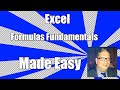 Excel formula Basics Tutorial for Beginners - Excel 2007, 2010, 2013, 2016