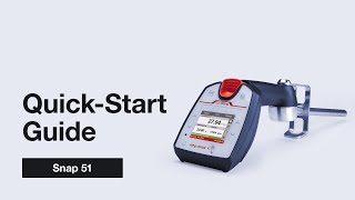 How to use the Snap 51 Handheld Alcohol Meter | Quick Start Guide | Anton Paar