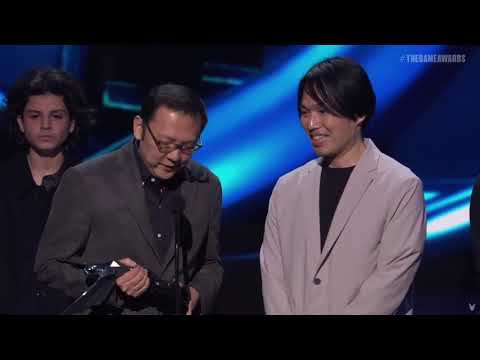 Elden Ring Game Of The Year Full Acceptance Speech By Hidetaka Miyazaki 2022 - No Commentary