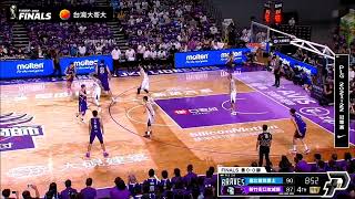 【P. LEAGUE+】2022-6-18 臺北富邦勇士 VS 新竹街口攻城獅(總冠軍賽G1) - 辛巴擋人沒吹犯規，場邊許總跳起來