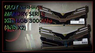 OLOY WARHAWK MEMORY SERIER Kits RGB SYN 16Gb 3000Mhz8Gb X2