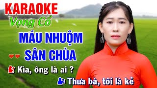 Trích Đoạn MÁU NHUỘM SÂN CHÙA  ➤ Song Ca Cùng Công Linh ➤ TÂN CỔ Thiếu Kép 2024