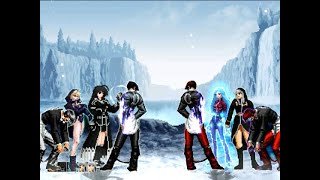 KOF MUGEN !! Quaser998 Normal Team VS Yagwick20 Mugen Normal Team