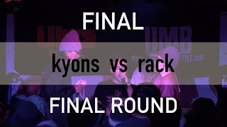 “kyons vs rack\