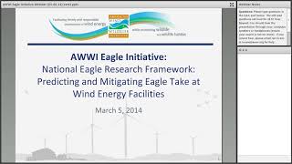 NWCC Webinar: Eagle Research and Mitigation