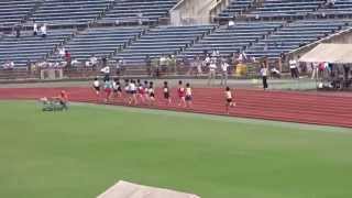 2015京都府JO参加標準記録突破記録会　男子A3000m1組