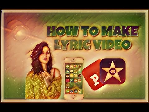 How to make lyric video in iOS! How to make lyric video in iOS!