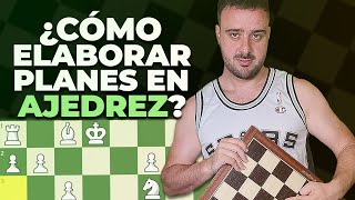 SUPER MASTERCLASS: APRENDE cómo ELABORAR PLANES al JUGAR AJEDREZ (Esto MEJORA MUCHO tu NIVEL✅)