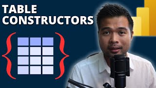 Use TABLE CONSTRUCTORS to create DAX Tables // Beginners Guide to Power BI