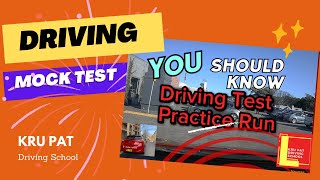 Driving Test. Mock test. What you need to know before going for driving test. @krupat