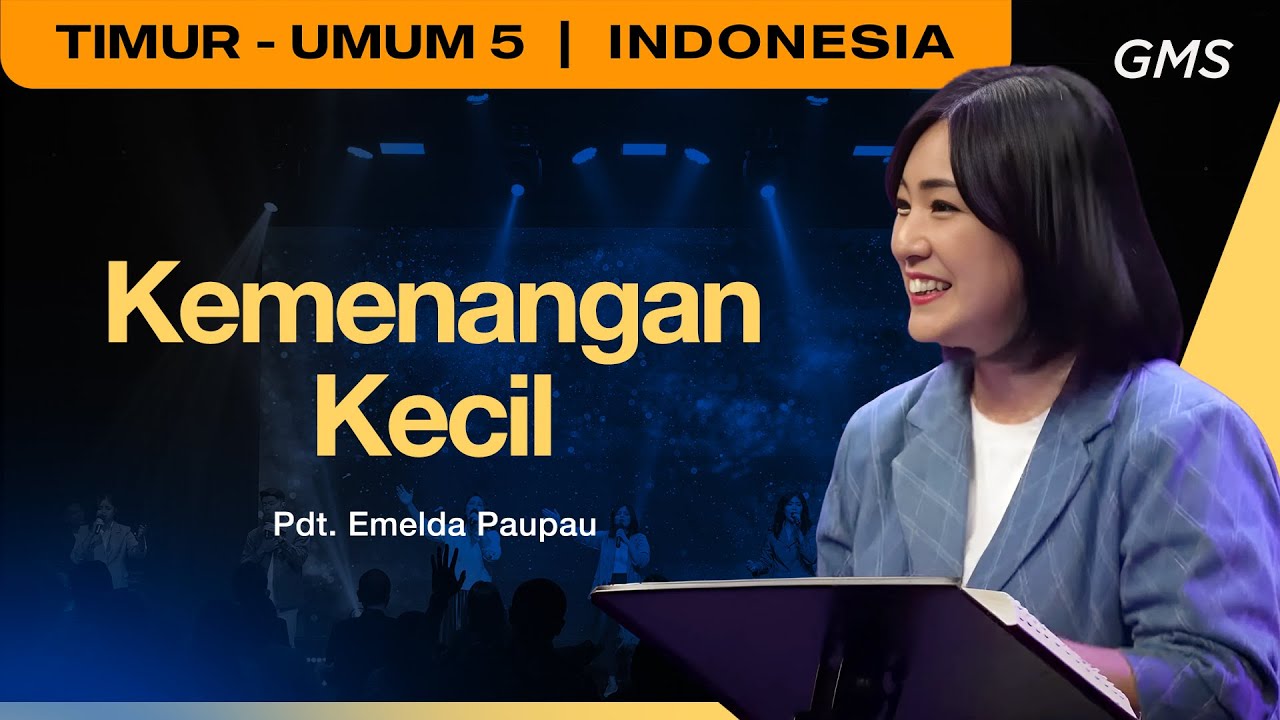 Kemenangan Kecil Pdt Emelda Paupau Gms Church Youtube