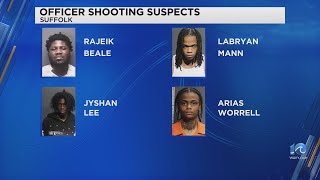 4 arrested after driver seriously injured after being shot by Suffolk police while fleeing traffic s