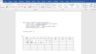 Creating a Word Jumble in Python