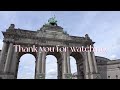 belgium vlog parc du cinquantenaire cinquantenaire park ベルギー ブリュッセル サンカントネール公園