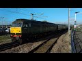 Vintage Trains D1755 (47773) + GWR 7029 'Clun Castle' on a ECS move to Peterborough 09/11/2022