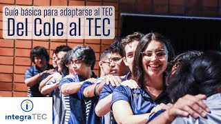 Del Cole a la U: guía básica para adaptarse al TEC