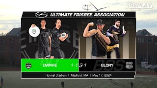 FULL GAME Pro Ultimate Frisbee | UFA Rewind | New York at Boston (May 17th - Week 4)