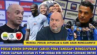 🔵PERSIB DIPUNCAK! SECARA MENGEJUTKAN PELATIH PERSIJA SAMPAI BILANG BEGINI🔥PERSIAPAN EKSTRA VS PSM!