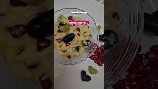 Milk Fruit custard #recipe Ramadan 🌙#special#recipes fruitcustard  Iftar #easy #recipes Ramadan 2025