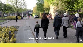 Meeden  Herdenkingsbijeenkomst 4 mei 2022