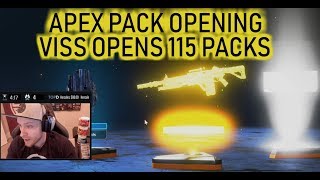 TSM Viss Giant Pack Opening 115 Apex Legends Packs!