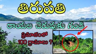 Tirupati Rains | Rayala Cheruvu Latest Situation