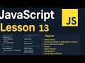 JavaScript Lesson 13 | Objects | Object Literals, Methods, Notations and this | JavaScript Tutorial