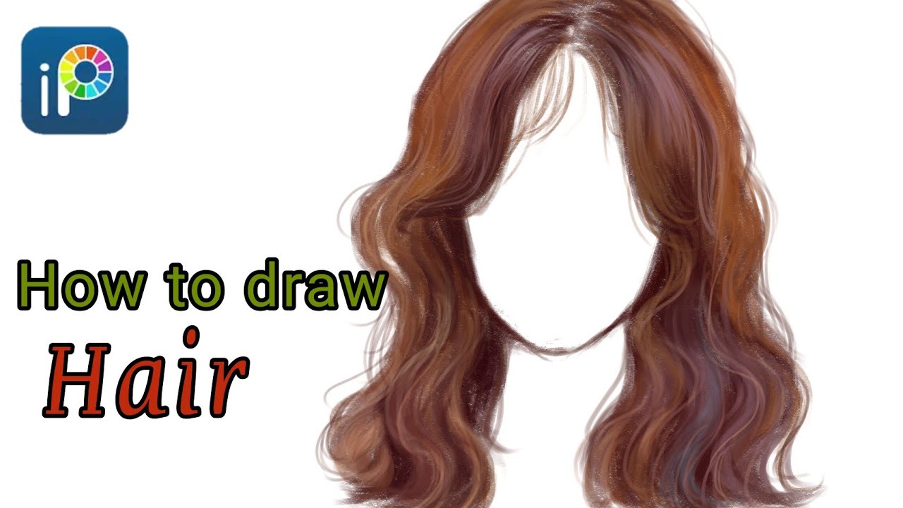 How To Draw Hair On Ibispaint
