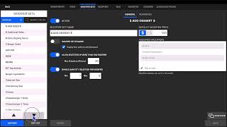 Modifiers: Assign Modifier Set to Item