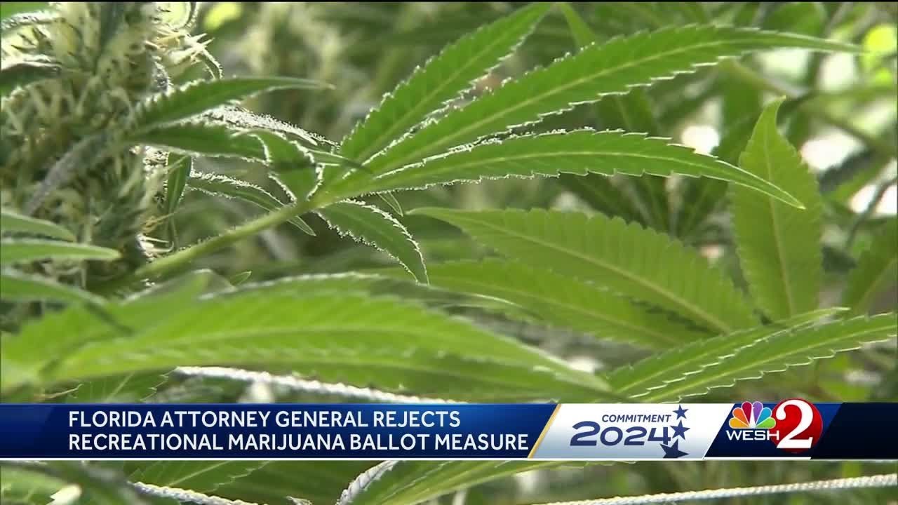 Florida Attorney General Rejects Recreational Marijuana Amendment - YouTube