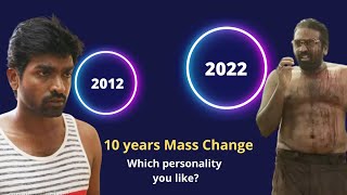 Vijay Sethupathi Mass Transformation 2012 vs 2022 | Vijay Sethupathi Intro Scene #agentvikram