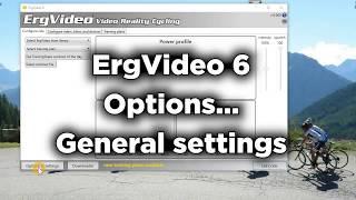 ErgVideo 6: Options, general