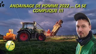 Andainage de pommes 2022 on discute un peu plus TECHNIQUE !!!!