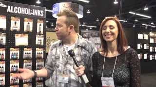 CHA2014 - Tim Holtz Shows His New Ranger Products