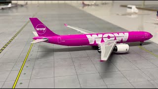 Phoenix Models WOW Air A330-900neo 1:400 Scale Silent Unboxing